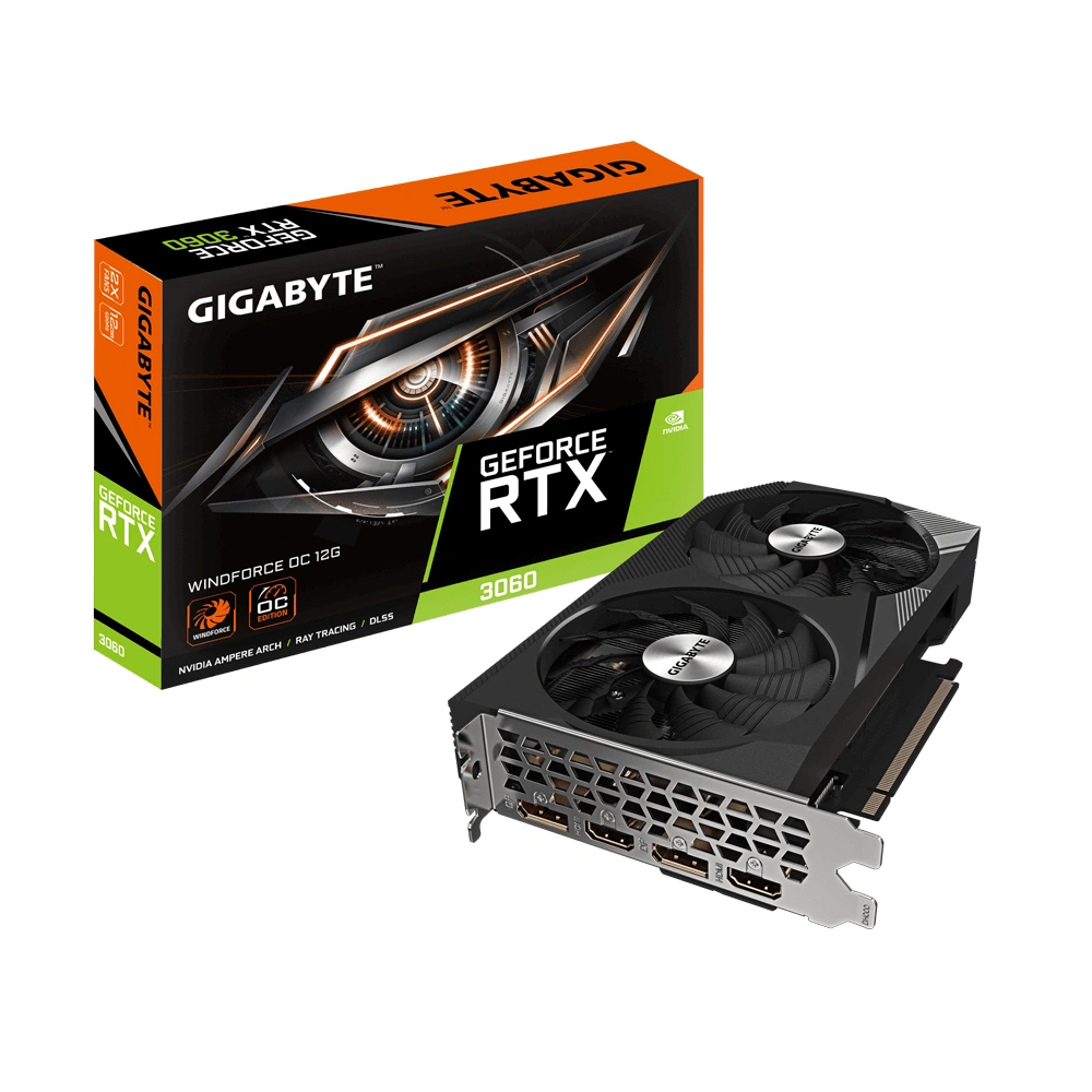 GIGABYTE GeForce RTX 3060 WINDFORCE OC 12G rev. 2.0