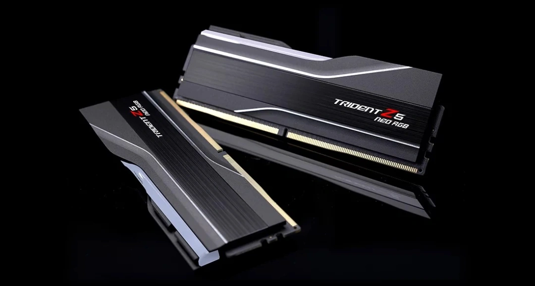 G.SKill Trident Z5 NEO RGB DDR5 32GB (2x16GB) 5600 CL28, AMD EXPO, černá