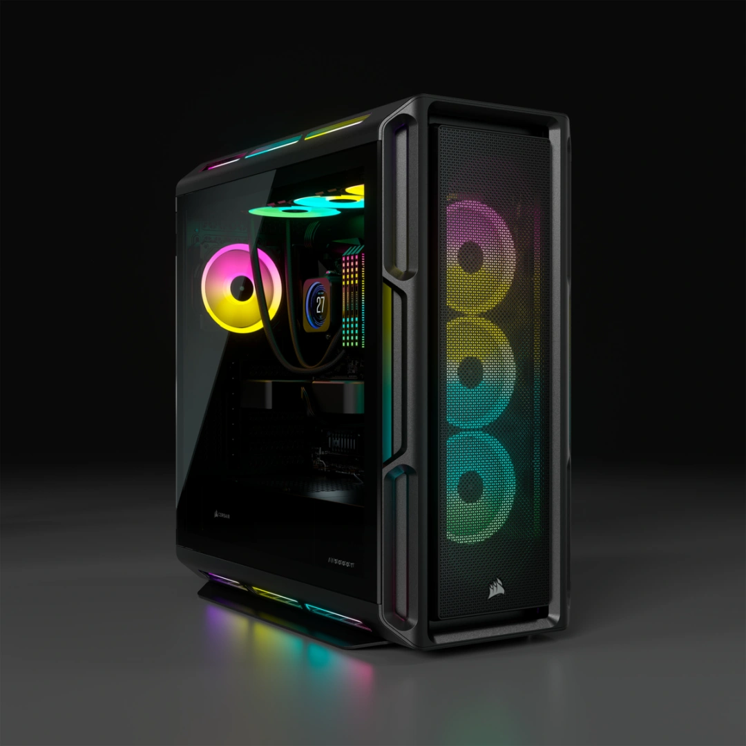 Corsair iCUE 5000T RGB Midi Tower černá