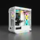 CORSAIR iCUE 5000T RGB Midi Tower, White