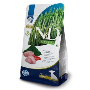 N&D SPIRULINA DOG Puppy Mini Lamb & Wolfberry 2kg