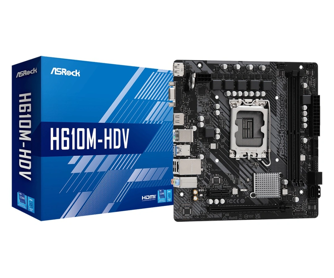 ASRock H610M-HDV - Intel H610