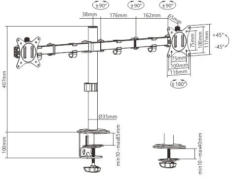 Gembird MA-D2-01