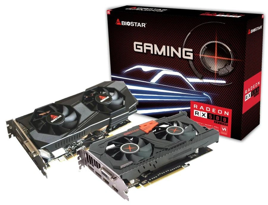 Biostar AMD Radeon RX 580 8 GB GDDR5