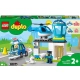 LEGO DUPLO 10959 Policejní stanice a vrtulník + LEGO DUPLO 10980 Zelená podložka na stavění