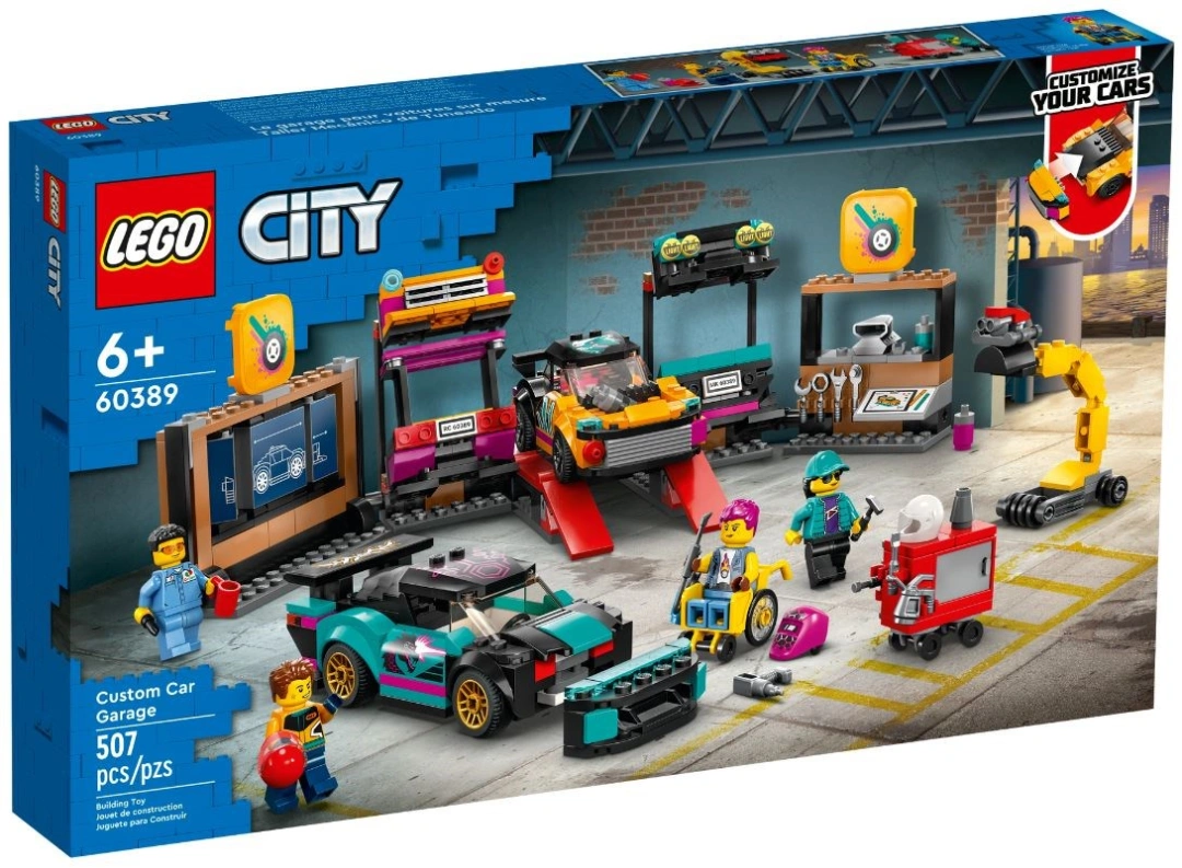 LEGO® City 60389 Tuningová autodílna