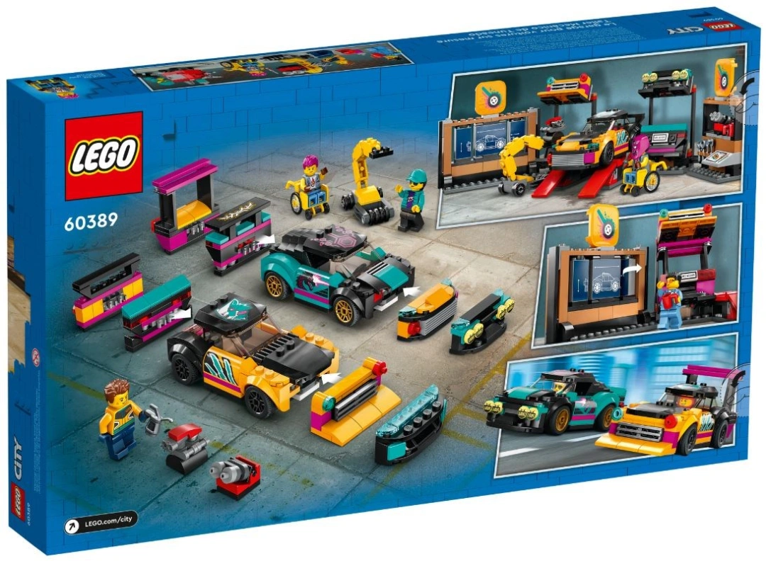 LEGO® City 60389 Tuningová autodílna