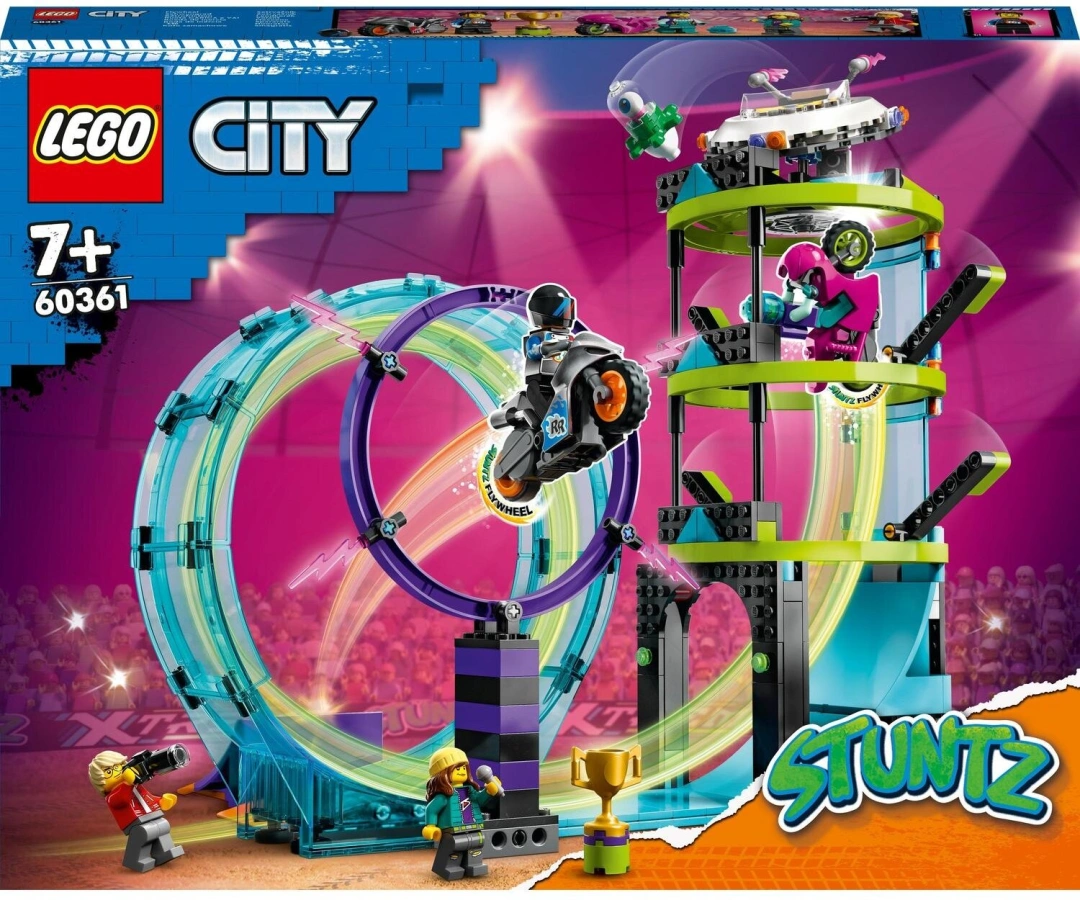 LEGO® City 60361 Nejbláznivější kaskadérská výzva