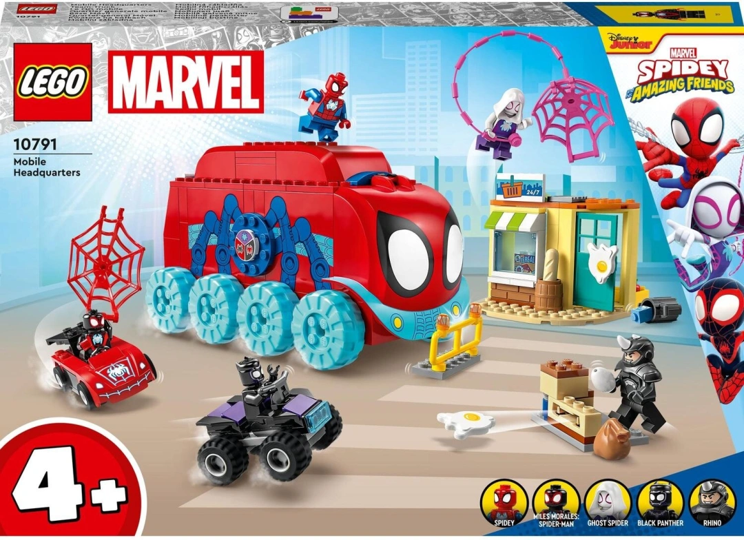 LEGO® Marvel 10791 Mobilní základna Spideyho týmu