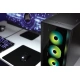 Corsair iCUE 4000X RGB, midi tower, černá