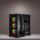 Corsair iCUE 4000X RGB, midi tower, černá