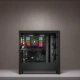 Corsair iCUE 4000X RGB, midi tower, černá