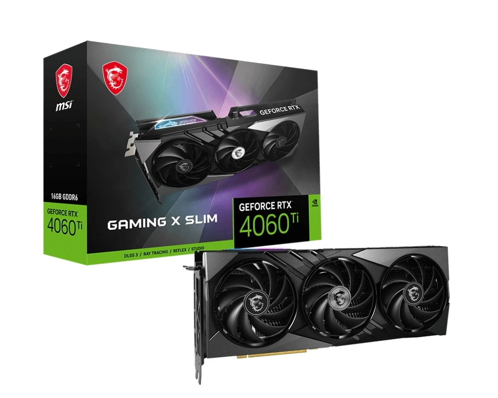 MSI GEFORCE RTX 4060 Ti GAMING X SLIM 16G