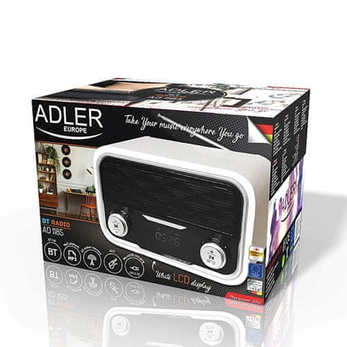 Adler Rádio Bluetooth