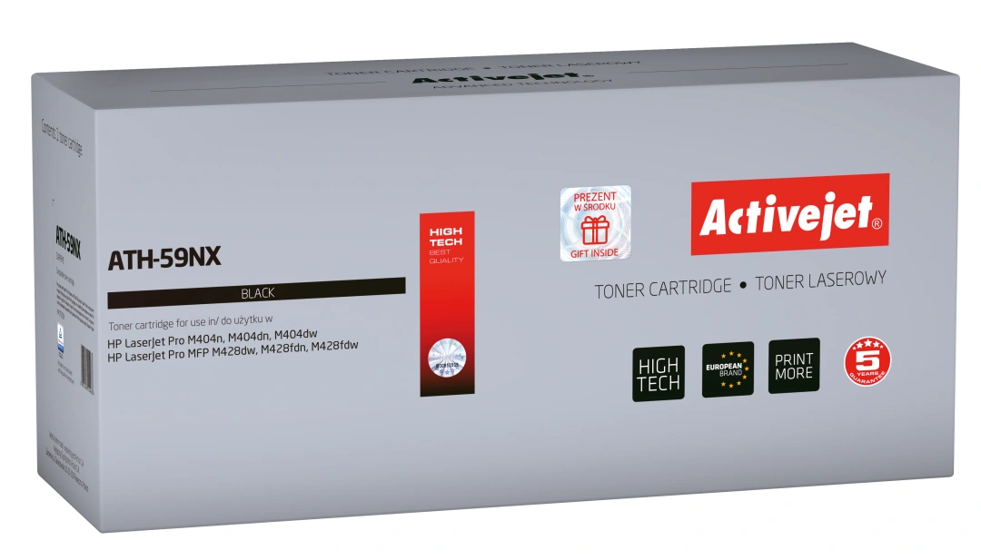 Activejet ATH 59NX Toner (HP 59X CF259X; Supreme; 10 000 page; black) 