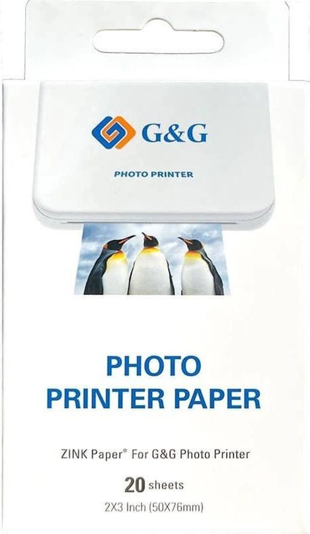 Fotopapír zink GG-ZP023-20 (20ks)