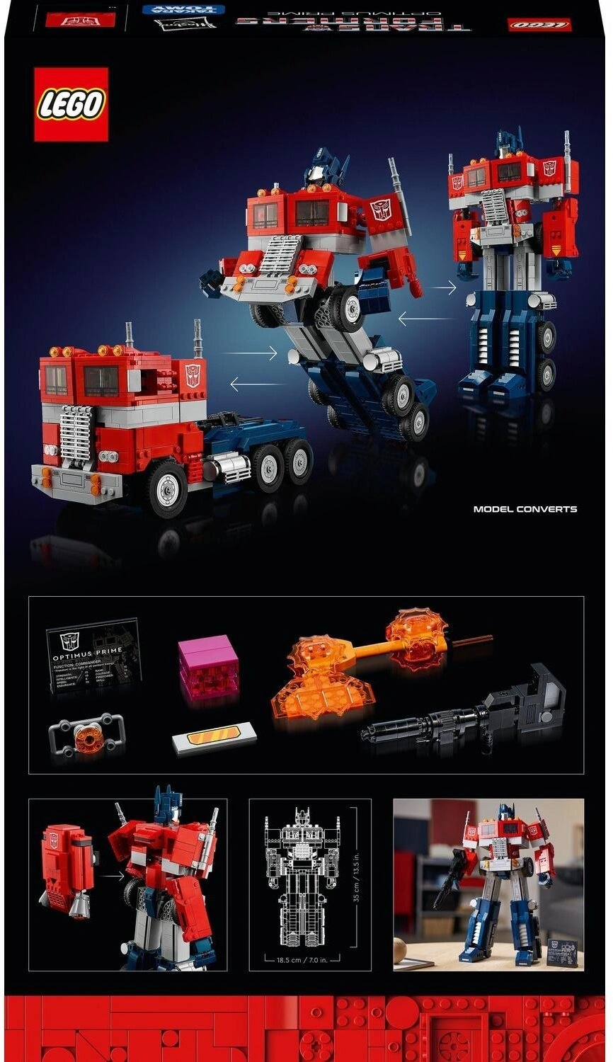 LEGO® Icons 10302 Optimus Prime