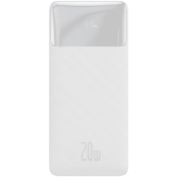 Baseus powerbank Bipow, 20000mAh, 20W, white