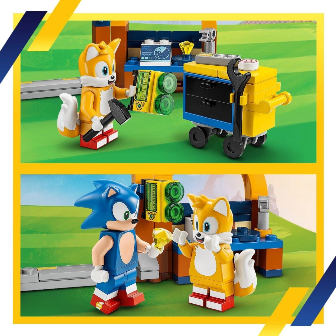 LEGO® Sonic the Hedgehog™ 76991 Tailsova dílna a letadlo Tornádo