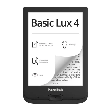 PocketBook 618 Basic Lux 4, Black