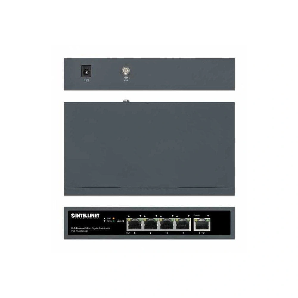 Intellinet Switch Giga 5X Poe Pass