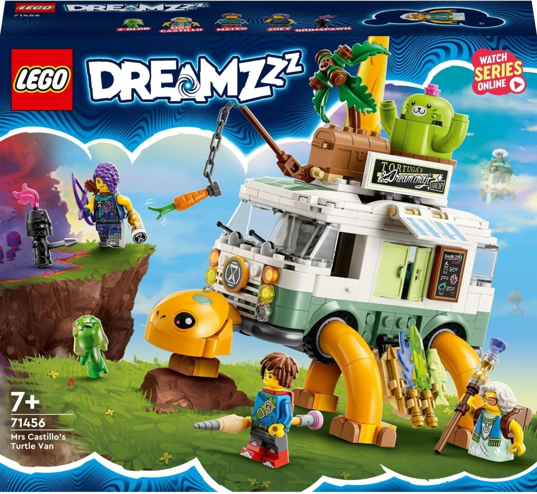 LEGO® DREAMZzz™ 71456 Želví dodávka paní Castillové