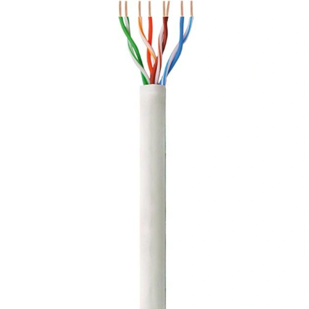 Techly ITP8-FLU-0100 síťový kabel Šedá 100 m Cat5e U/UTP (UTP)