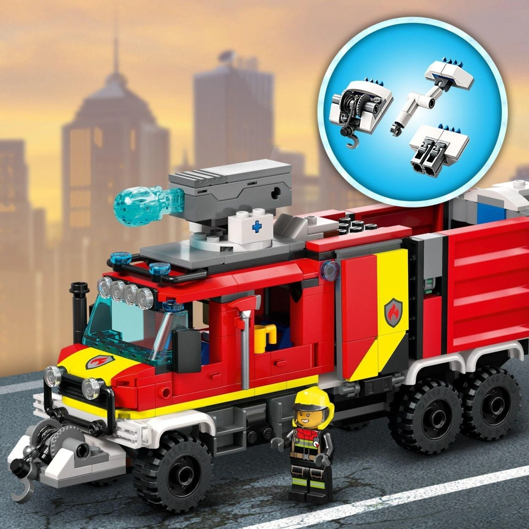 LEGO® City 60374 Velitelský vůz hasičů