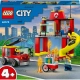 LEGO City 60375 Hasičská stanice a auto hasičů