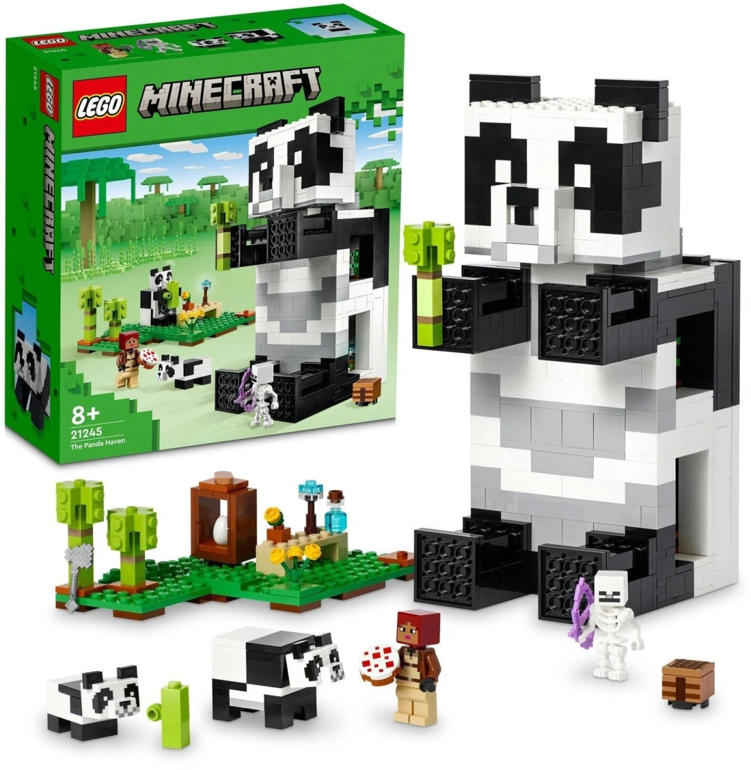 LEGO® Minecraft 21245 Pandí útočiště