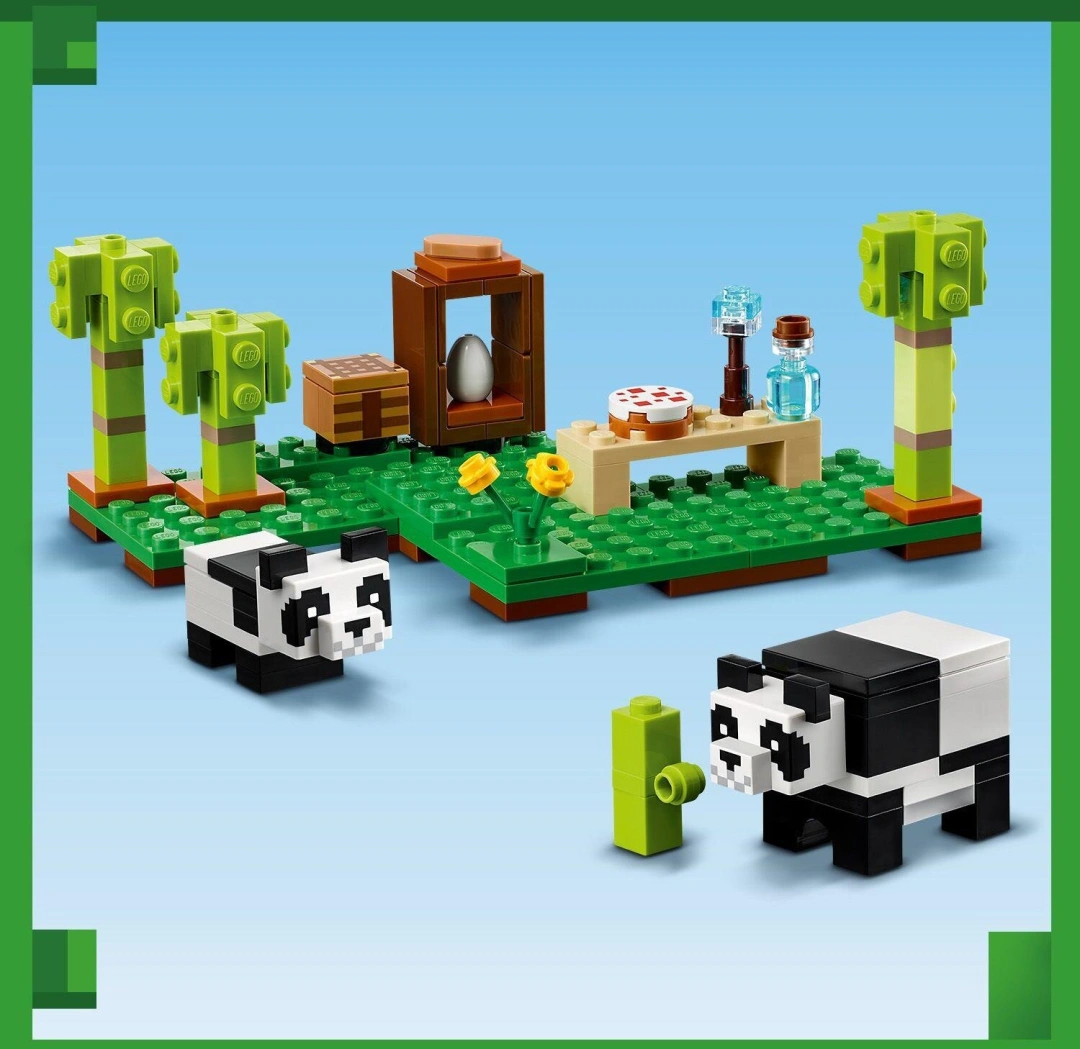 LEGO® Minecraft 21245 Pandí útočiště