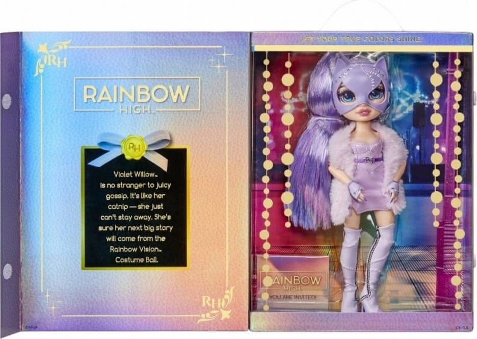 MGA Rainbow High Vision Fall Theme Violet Willow