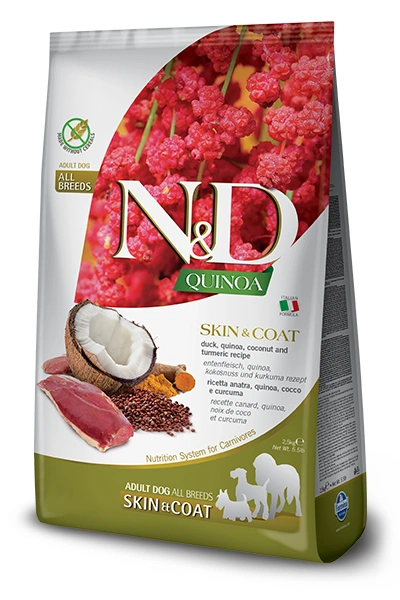 FARMINA N&D Quinoa Skin & Coat  Duck - 7kg