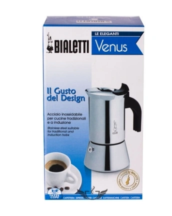 Bialetti Venus box  0,1 l stříbrná