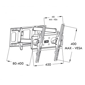 ART RAMT AR-51 TV mount