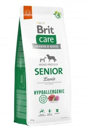 Brit Care Hypoallergenic Senior Lamb&Rice 12 kg