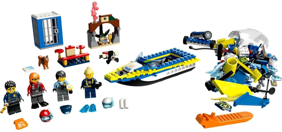 LEGO® City 60355 Mise detektiva pobřežní stráže