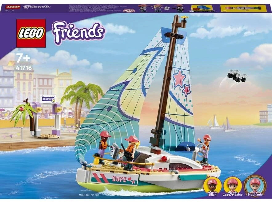 LEGO Friends 41716 Stephanie a dobrodružství na plachetnici