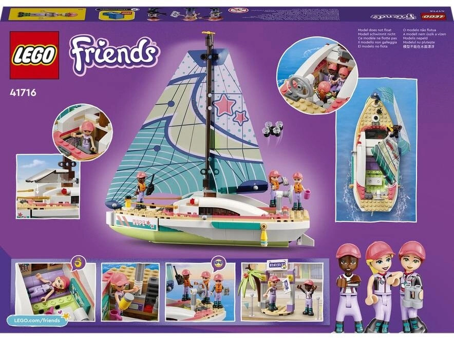 LEGO Friends 41716 Stephanie a dobrodružství na plachetnici