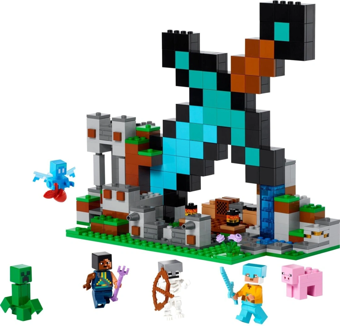 LEGO® Minecraft® 21244 Rytířská základna