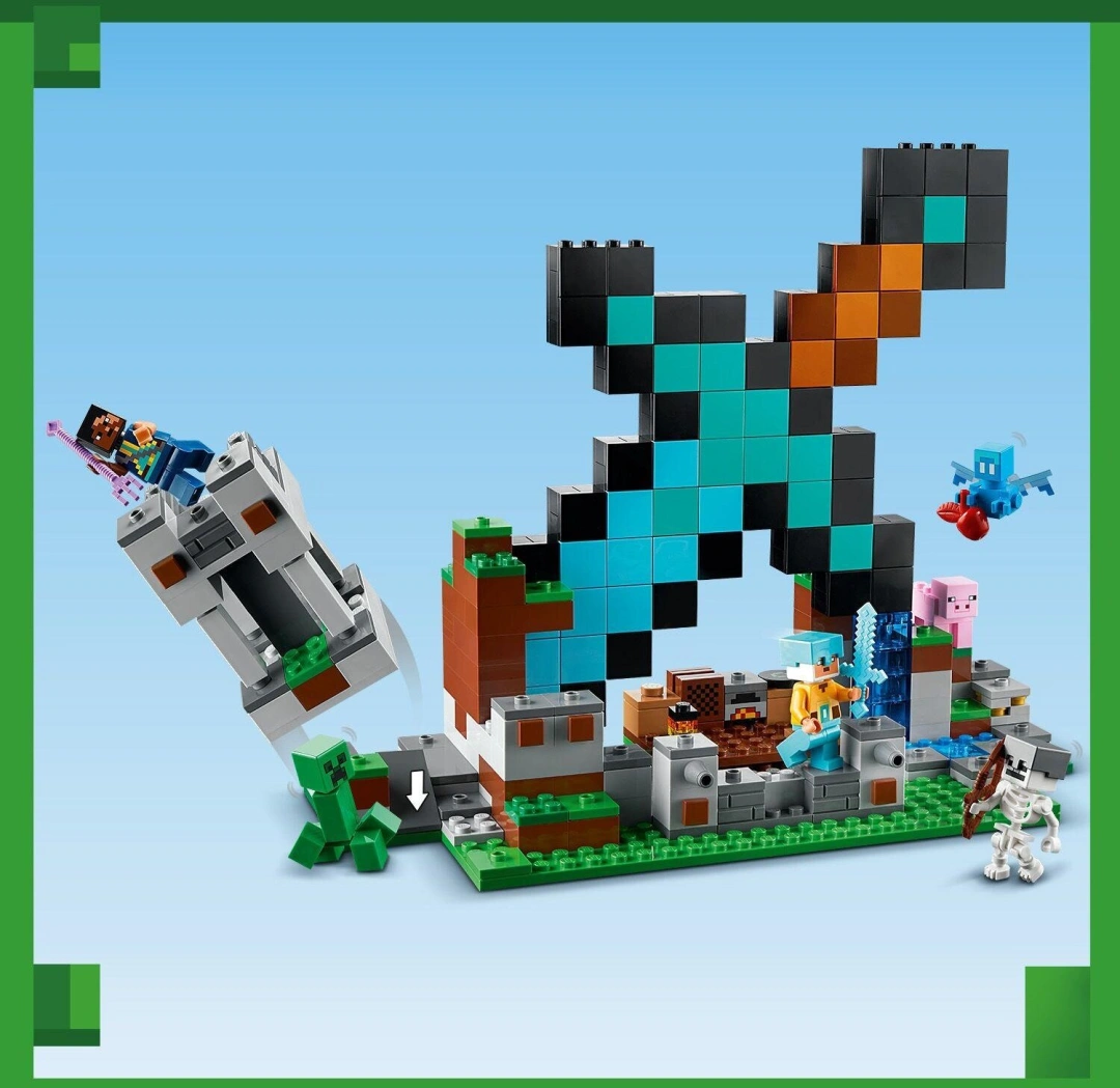 LEGO® Minecraft® 21244 Rytířská základna