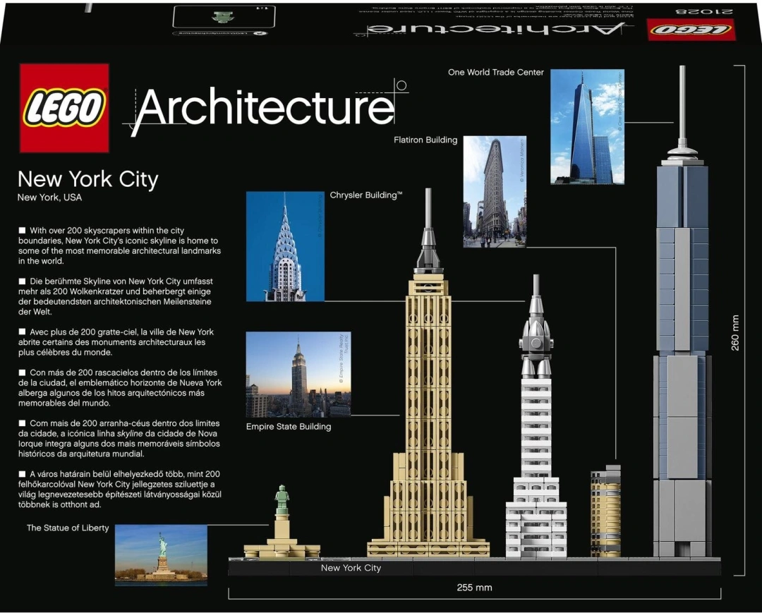 LEGO Architecture 21028 New York City