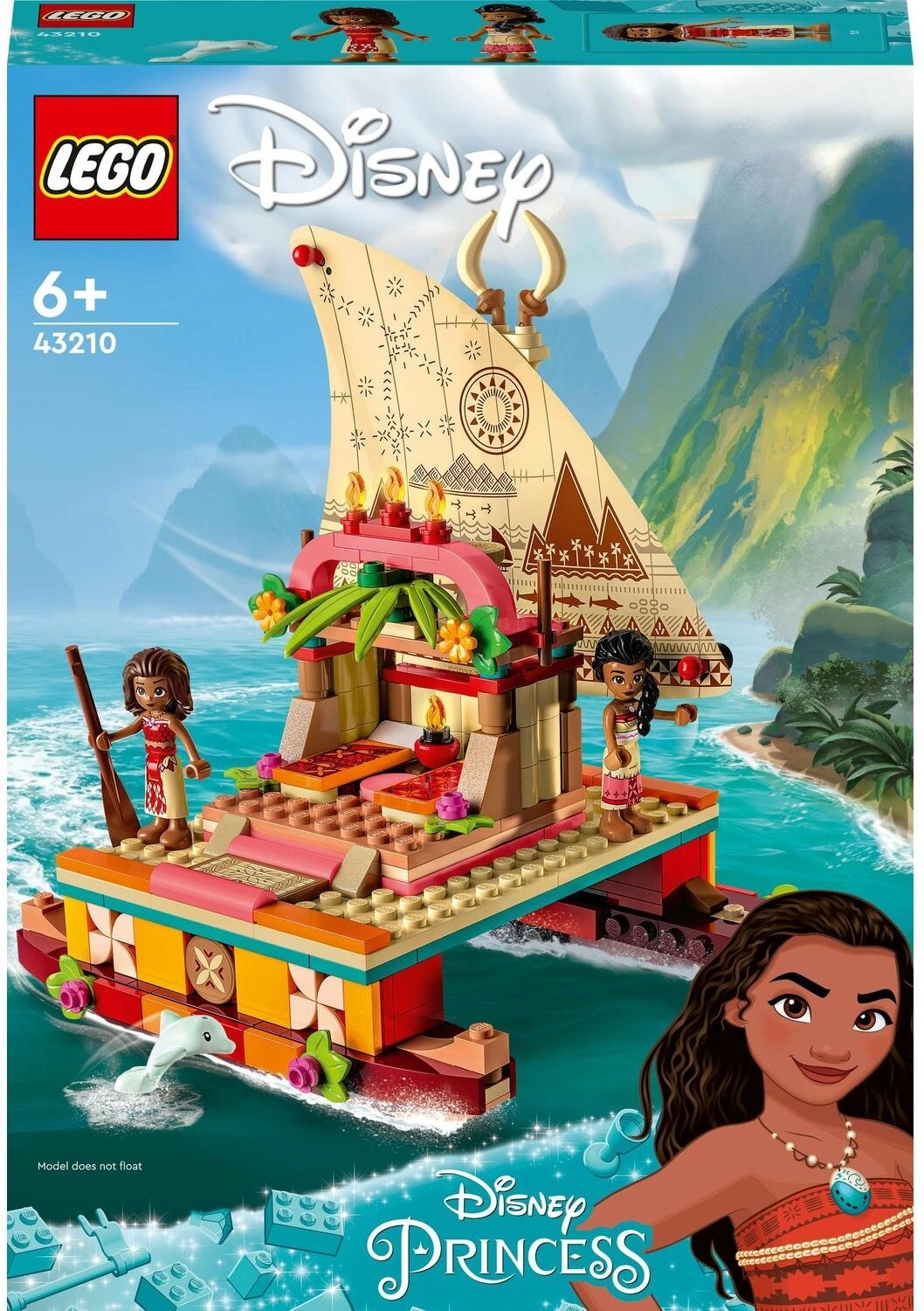 LEGO® Disney princess 43210 Viana a její objevitelská loď