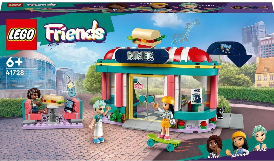 LEGO® Friends 41728 Bistro v centru městečka Heartlake