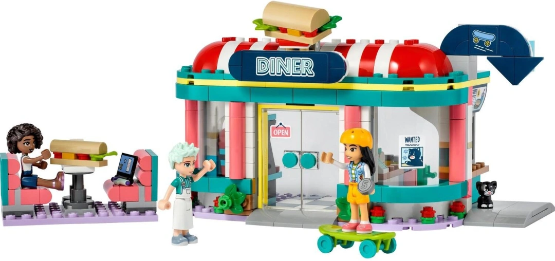 LEGO® Friends 41728 Bistro v centru městečka Heartlake