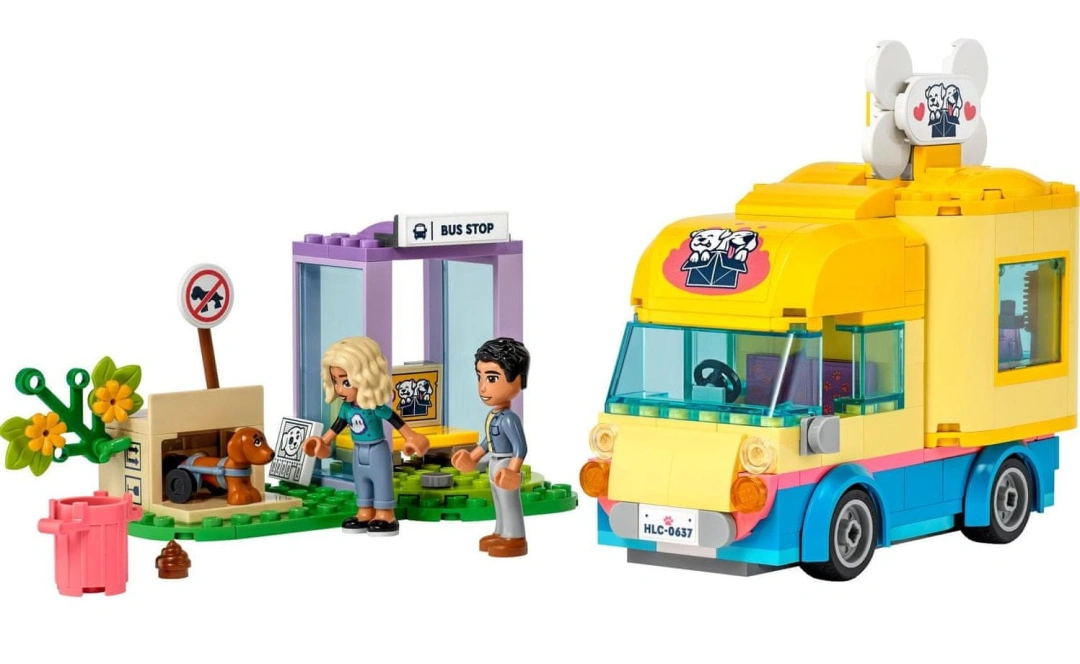 LEGO Friends 41741 Dodávka na záchranu psů