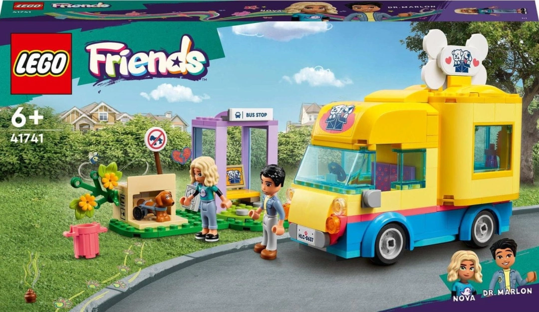 LEGO Friends 41741 Dodávka na záchranu psů