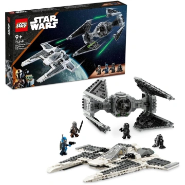 LEGO® Star Wars™ 75348 Mandalorianská stíhačka třídy Fang proti TIE Interceptoru