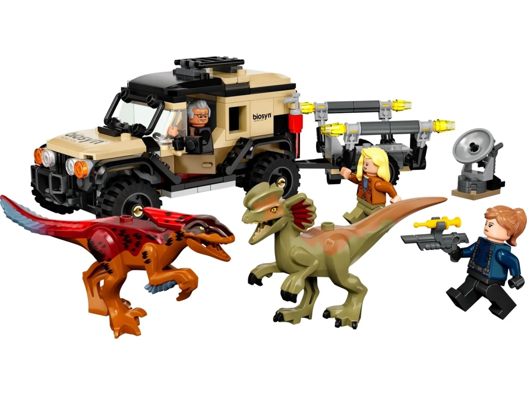 LEGO® Jurassic World™ 76951 Přeprava pyroraptora a dilophosaura