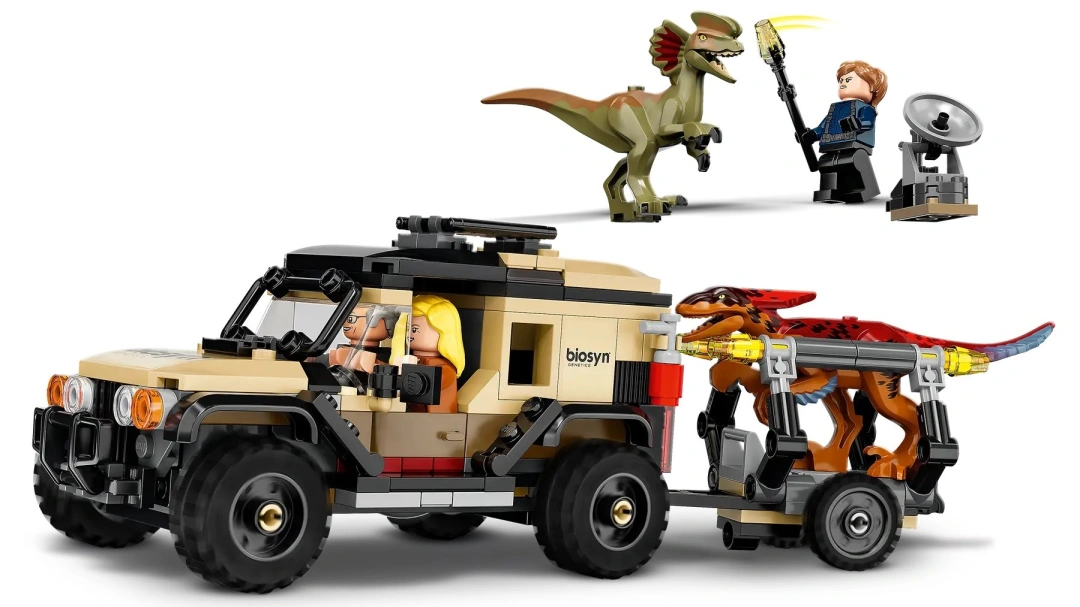 LEGO® Jurassic World™ 76951 Přeprava pyroraptora a dilophosaura